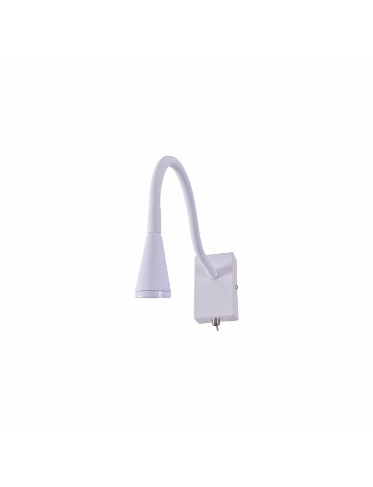 SE 124-1AW CABLE WALL LAMP  WHITE MAT A2