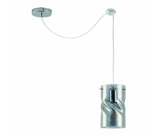 KQ S0616-1 TWIST SMOKEY PENDANT GLASS Γ3