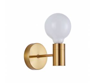 SE21-GM-16 ADEPT GOLD MATT WALL LAMP Γ2