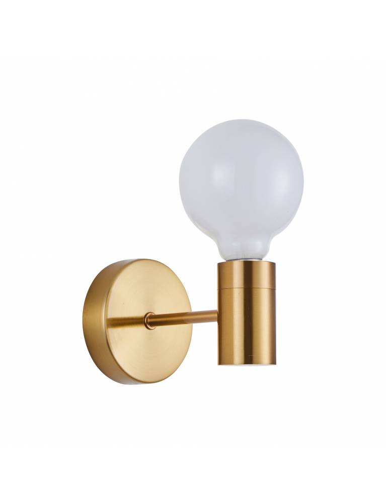 SE21-GM-16 ADEPT GOLD MATT WALL LAMP Γ2