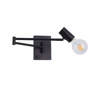 SE21-BL-52 ADEPT BLACK WALL LAMP B3