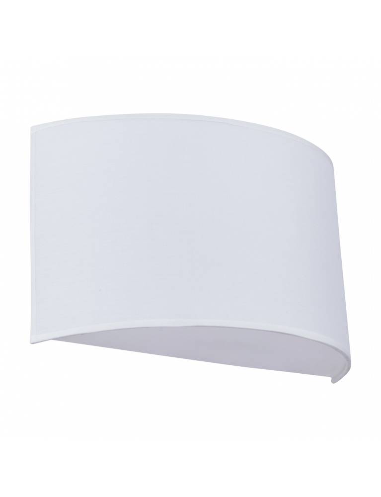 SE21-WH3-15 SERAPH WHITE SHADE WALL LAMP Γ1