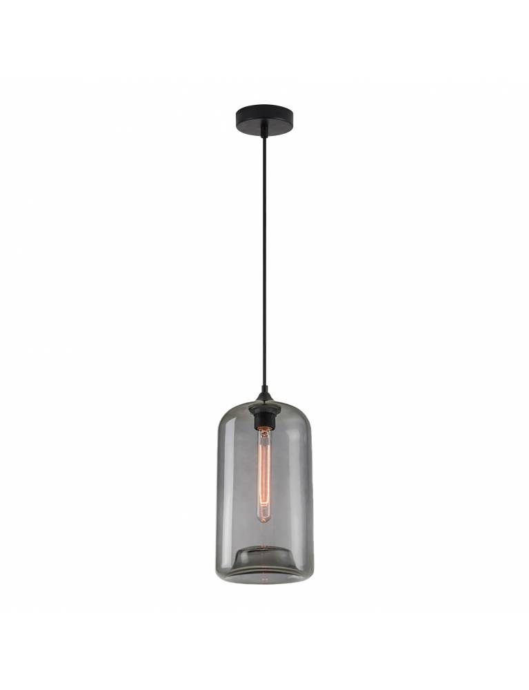 SE21-SM-19-30 FEINT SMOKED GLASS PENDANT A2