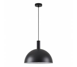 SE21-BL-4-MS40 ADEPT TUBE Black Metal Shade Pendant+