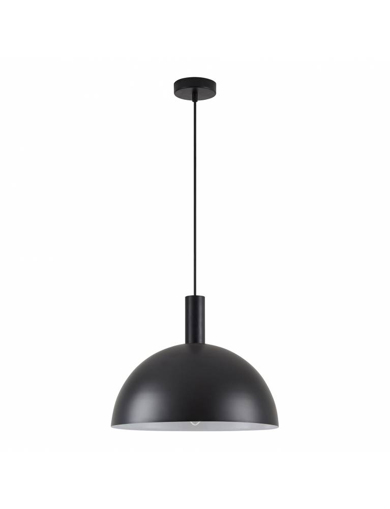 SE21-BL-4-MS40 ADEPT TUBE Black Metal Shade Pendant+