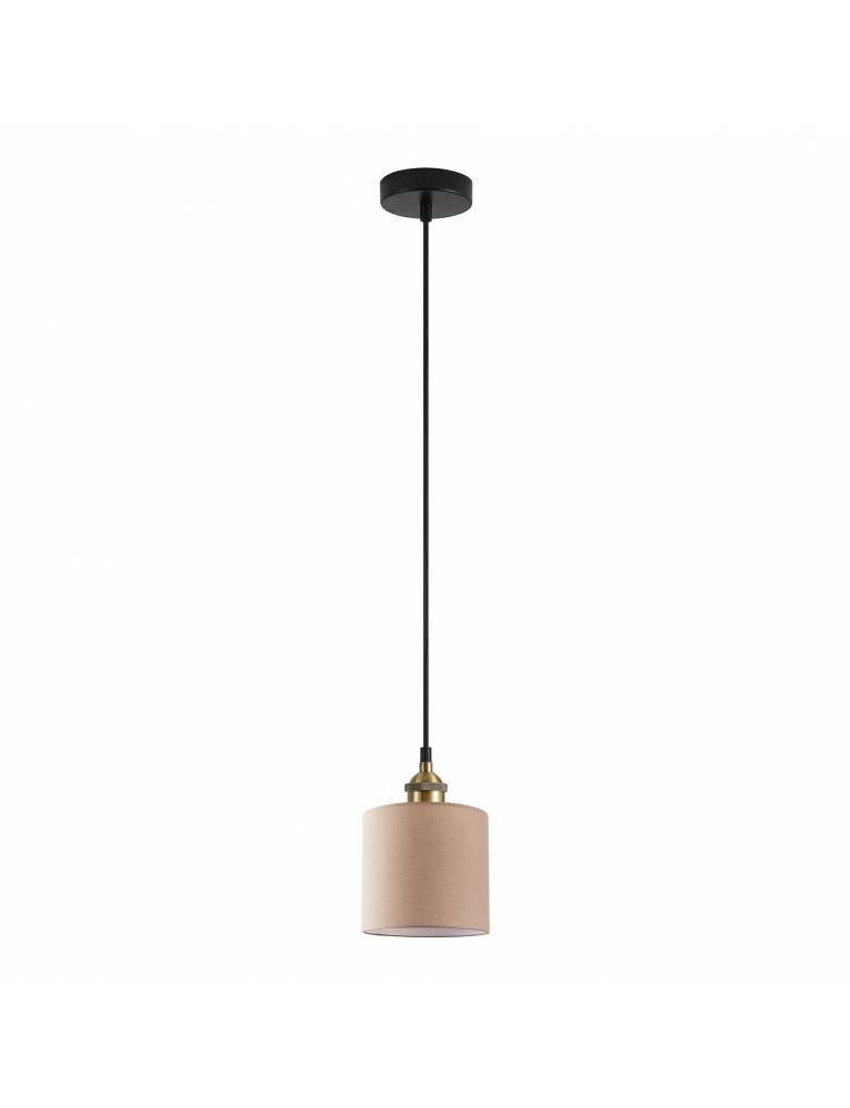 SE21-BR-10-SH3  MAGNUM BRONZE Brown Shade Pendant+