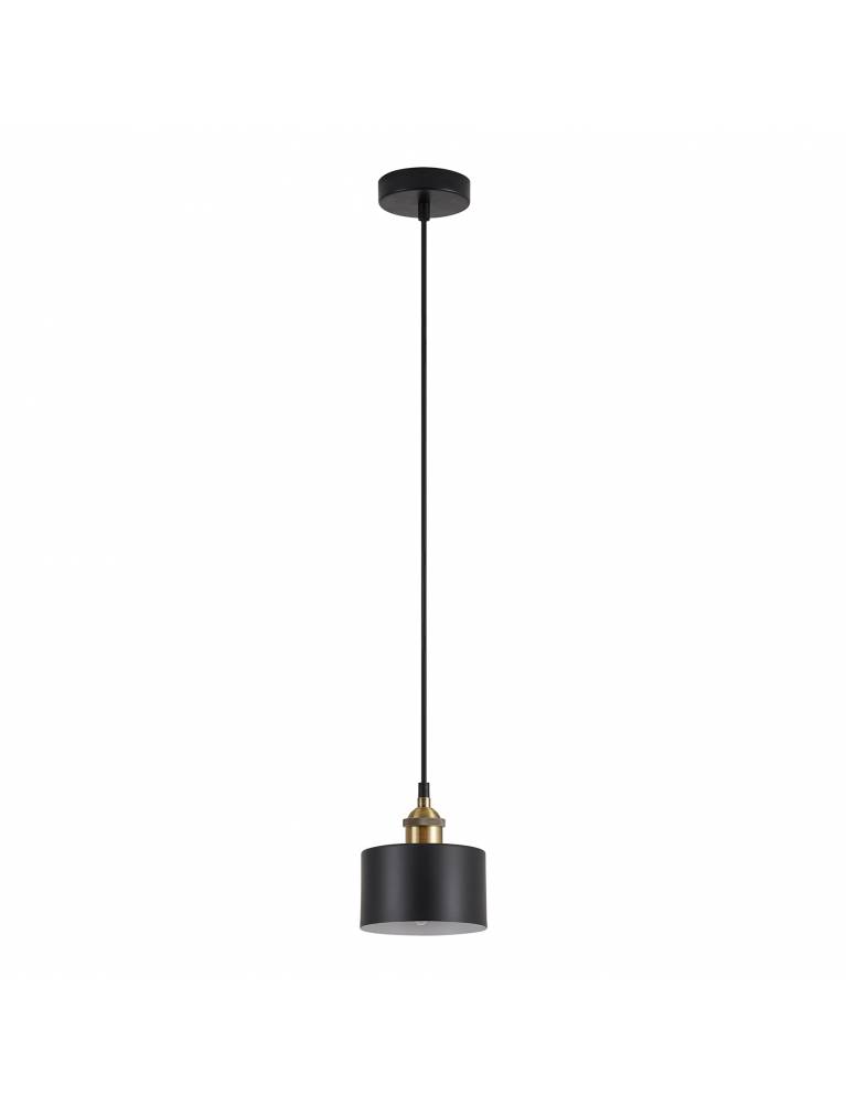 SE21-BR-10-MS1 MAGNUM BRONZE Black Metal Shade Pendant+