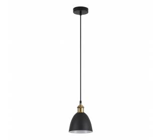 SE21-BR-10-MS2 MAGNUM BRONZE Black Metal Shade Pendant+