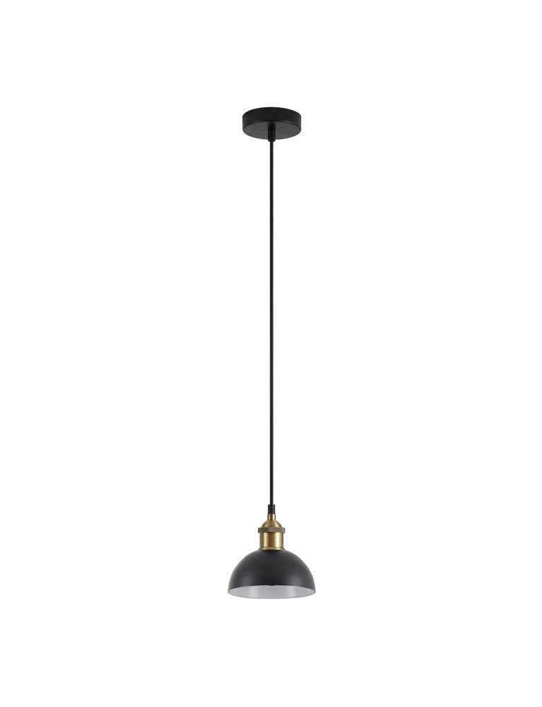 SE21-BR-10-MS3 MAGNUM BRONZE  Black Metal Shade Pendant+