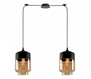 SE21-HN-18-30-BL2+ GABY Honey Glass Pendant+