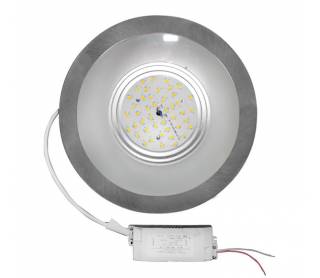 LED ΦΩΤΙΣ.ΨΕΥΔΟΡ.ΣΤΡΟΓΓΥΛΟ ΝΤΙΜΑΡΙΖΟΜΕΝΟ 26W 4000K ΣΑΤΙΝΕ