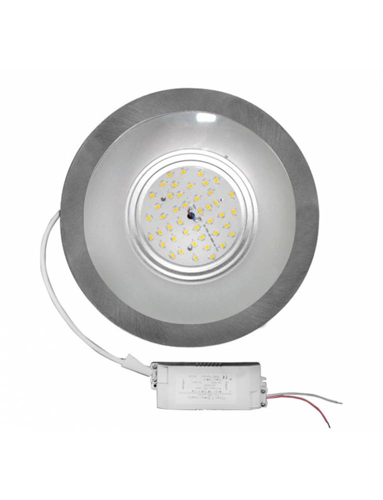 LED ΦΩΤΙΣ.ΨΕΥΔΟΡ.ΣΤΡΟΓΓΥΛΟ ΝΤΙΜΑΡΙΖΟΜΕΝΟ 26W 4000K ΣΑΤΙΝΕ