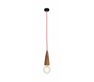 HL-029R-1 MELODY AGED WOOD PENDANT