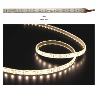 ΤΑΙΝΙΑ LED 5m 24VDC 14.4W/m 60LED/m ΘΕΡΜΟ IP67