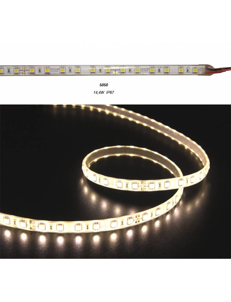 ΤΑΙΝΙΑ LED 5m 24VDC 14.4W/m 60LED/m ΘΕΡΜΟ IP67