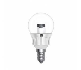 LED ΛΑΜΠΑ ΣΦΑΙΡΙΚΟ ΔΙΑΦΑΝΟ ΛΕΥΚΟ ΑΛΟΥΜΙΝΙΟ Ε14 5W ΘΕΡΜΟ