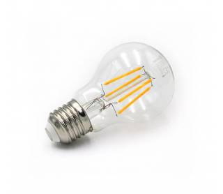 LED ΛΑΜΠΑ COG ΑΧΛΑΔΙ ΔΙΑΦΑΝΟ Ε27 6W 230V ΘΕΡΜΟ