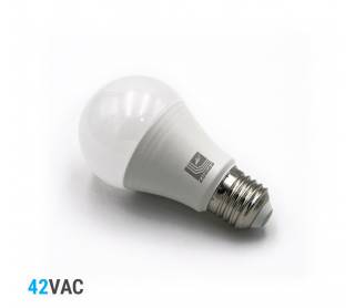 LED ΛΑΜΠΑ ΑΧΛΑΔΙ Ε27 8W 42VAC ΛΕΥΚΟ 4000Κ