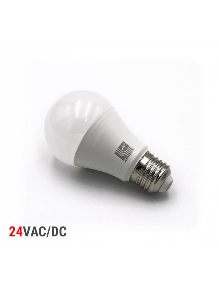 LED ΛΑΜΠΑ ΑΧΛΑΔΙ Ε27 12W 24V AC/DC ΛΕΥΚΟ 4000Κ