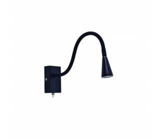 SE 124-1AB CABLE WALL LAMP BLACK MAT B1