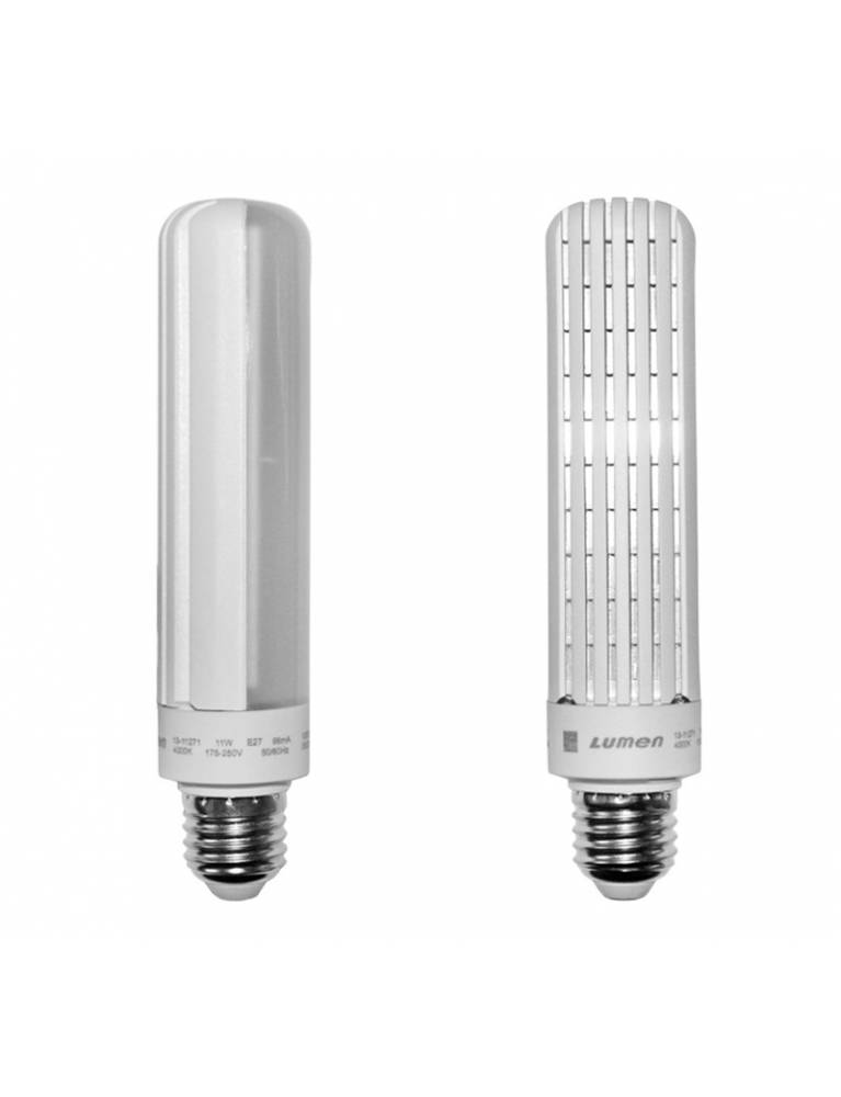 LED ΛΑΜΠΑ SMD E27 τύπου PLC 11W 230V ΛΕΥΚΟ