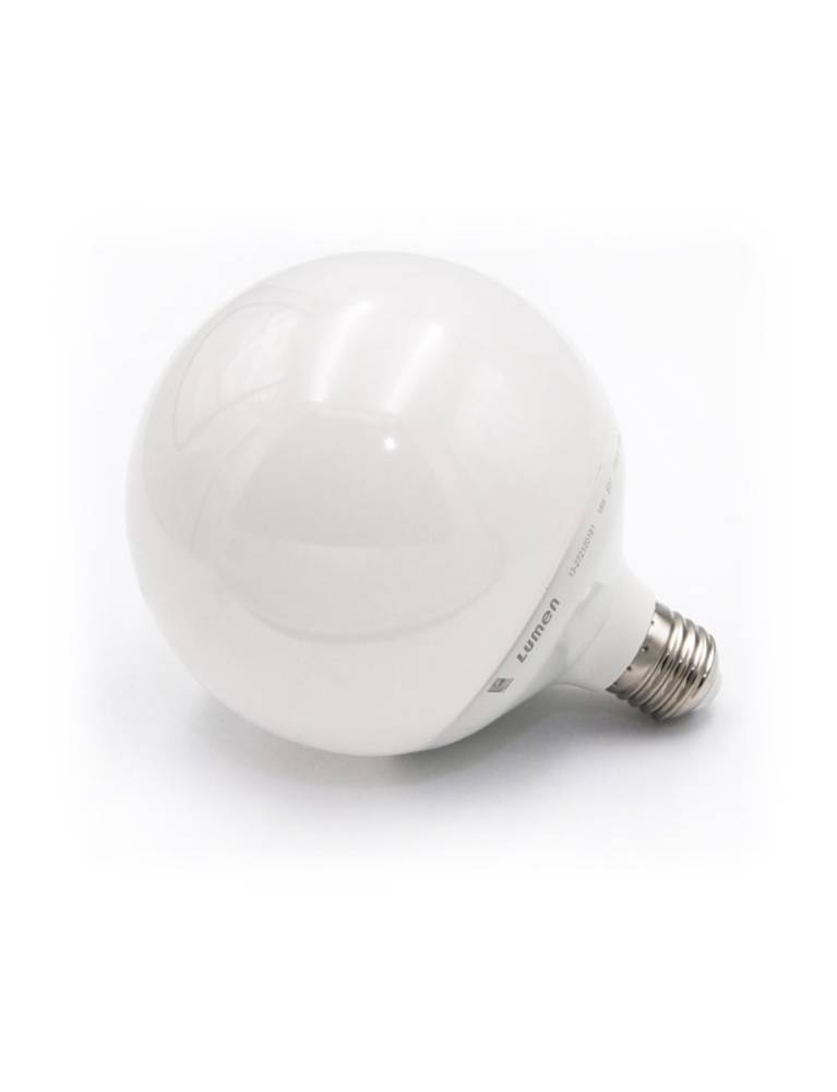 LED ΛΑΜΠΑ GLOBE Φ120 E27 18W 230V ΛΕΥΚΟ 4000Κ