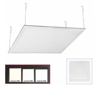 ΦΩΤΙΣΤΙΚΟ ΨΕΥΔΟΡΟΦΗΣ LED PANEL SLIM 60x60 50W 6300K ΛΕΥΚΟ