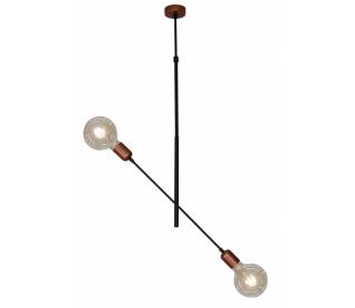 HL-3524-2 ERIC COPPER & BLACK PENDANT