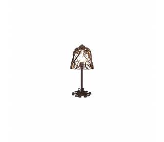 HL-3586-1T LEWIS WORN ANTIQUE WHITE TABLE LAMP