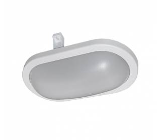 LED ΧΕΛΩΝΑ PC ΟΒΑΛ 170x116mm 10W 4000K IP64 ΛΕΥΚΗ