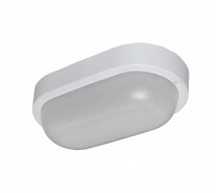 LED ΑΠΛΙΚΑ PC ΟΒΑΛ 160x90mm 8W 4000K IP54 ΛΕΥΚH