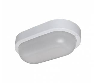 LED ΠΛΑΦΟΝΙΕΡΑ ΟΒΑΛ ΜΕ ΑΝΙΧ.ΚΙΝΗΣ.Φ205mm12W 4000K IP54 ΛΕΥΚH