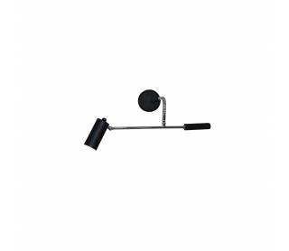 HL-3558-1 S SHERRY BLACK WALL LAMP