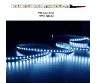 ΤΑΙΝΙΑ LED 5m 12VDC 12W/m 120LED/m ΜΠΛΕ IP20