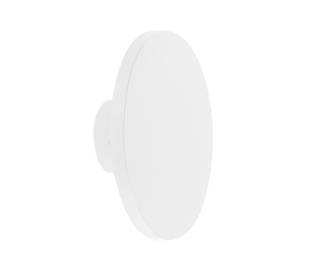 LED ΑΠΛΙΚΑ PC ΕΜΜΕΣ.ΦΩΤΙΣ.ΣΤΡΟΓΓ.Φ165mm 8W 3000Κ IP65 ΛΕΥΚΗ