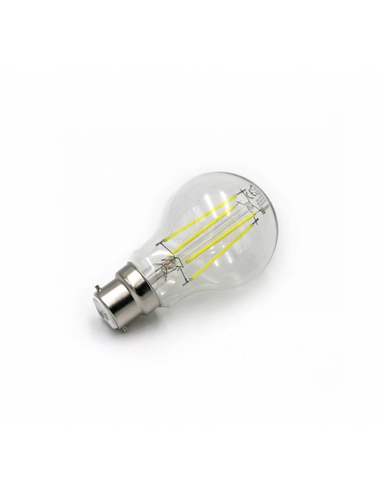 LED ΛΑΜΠΑ COG ΑΧΛΑΔΙ ΔΙΑΦΑΝΟ Β22 10W 230V ΨΥΧΡΟ