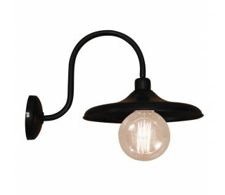 HL-116S-1W ADELA BLACK WALL LAMP