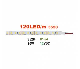 ΤΑΙΝΙΑ LED 5m 12VDC 10W/m 120LED/m ΘΕΡΜΟ IP54