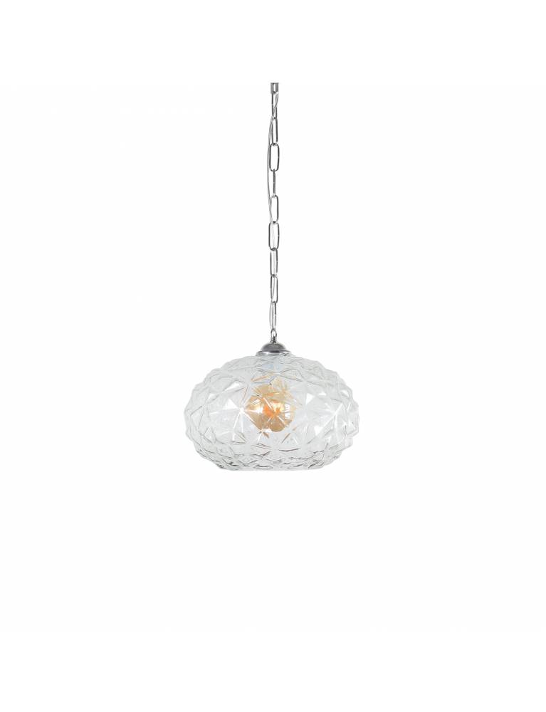 877-30 CHLOE Φ30, TRASPARENT GLASS PENDANT E1