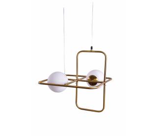 SE 133-2PS ATHEN PENDANT LAMP BRUSHED BRASS Γ4